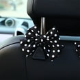 thumbnail image 3 of xaoyunyn Car Seat Organizer Hook-Easy Install Headrest Hanger for Purses,Bags,Coats,Hats,Umbrellas- s Cars,SUVs,Trucks-Cute Bow Design, 3 of 7