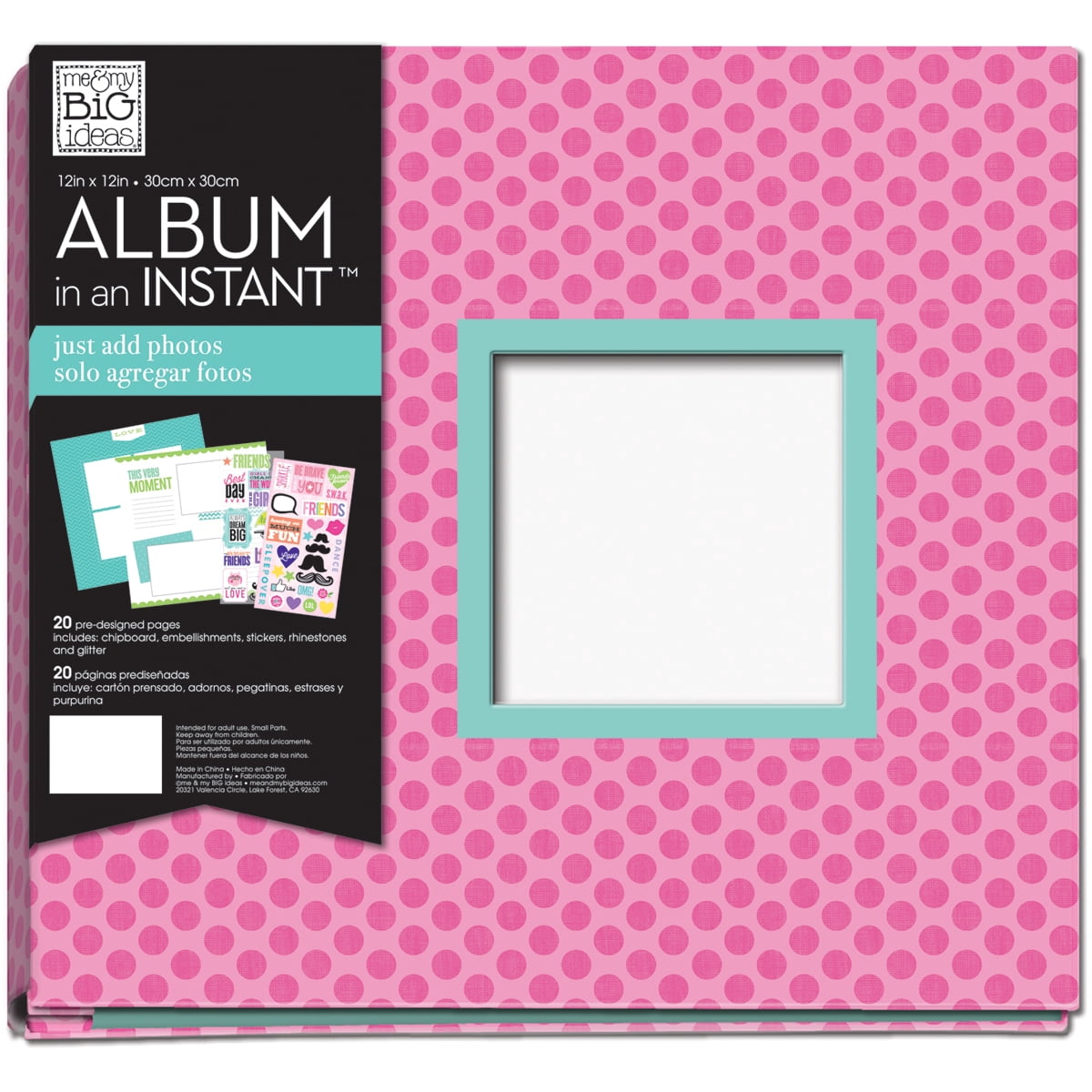 Me & My Big Ideas Complete Album 12"X12"-Brave Tween, Pk 1, Me & My Big Ideas