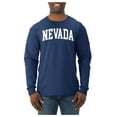thumbnail image 2 of Wild Bobby State of Nevada College Style Men Long Sleeve Shirt, 2 of 6