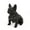 Black, variant on Kohlson Outdoor Lightweight Concrete French Bulldog Garden Statue, Gray