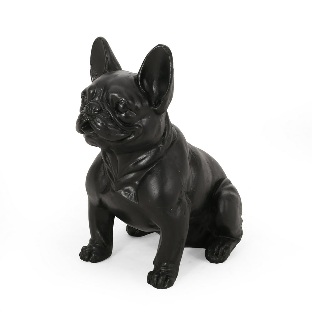 Kohlson Outdoor Lightweight Concrete French Bulldog Garden Statue