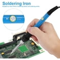 thumbnail image 1 of Soldador eléctrico 220V 60W - Temperatura ajustable 200-480°C - Herramienta con interruptor de encendido/apagado—BR-Vie (enchufe europeo de 220V) LingWen 8390615973700, 1 of 1