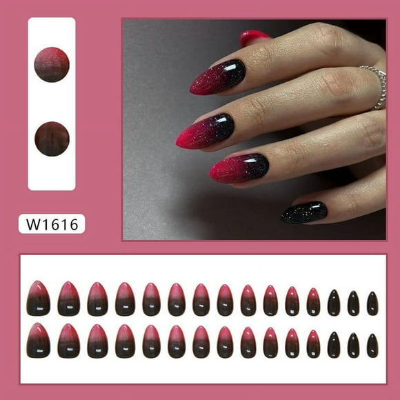 Bilqis Deals Showcasing Advanced Texture Easy To Wear Fits Well With Nails And Is Not Easy To Fall Off Unique Design Showcases Personalized Wearing Of Nails 1ml