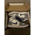 thumbnail image 1 of Size 9 - A i r-Jor-dan 1 Mid Cement True Blue, 1 of 5