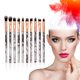 thumbnail image 1 of Rubor para mejillas, rubor en polvo rosa, juego de 10 brochas de maquillaje portátiles, brochas, juego de brochas para sombras de ojos, brochas de maquillaje, 1 of 3
