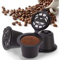 thumbnail image 2 of Reusable Coffee Capsules Filter Reusable Cups for Coffee Machine (Black), 2 of 7
