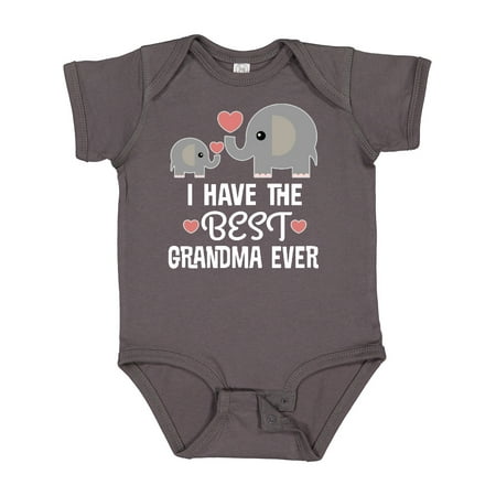 

Inktastic Grandchild Best Grandma Ever Gift Baby Boy or Baby Girl Bodysuit