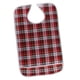 thumbnail image 1 of Babero para adultos con cubremigas - Ropa impermeable con estampado de cuadros para la hora de comer 50x90cm, 1 of 9