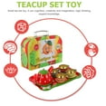 thumbnail image 2 of Fruit Theme Tea Set Toy Mini Furniture Shape 1 Set 10.02X7.27X3.93 Inch, 2 of 9