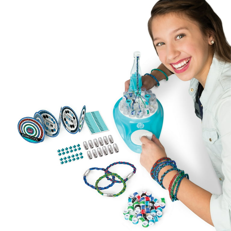 Cool Maker, KumiKreator Mermaid Fashion Pack Refill, Friendship Bracelet  and Necklace Activity Kit 