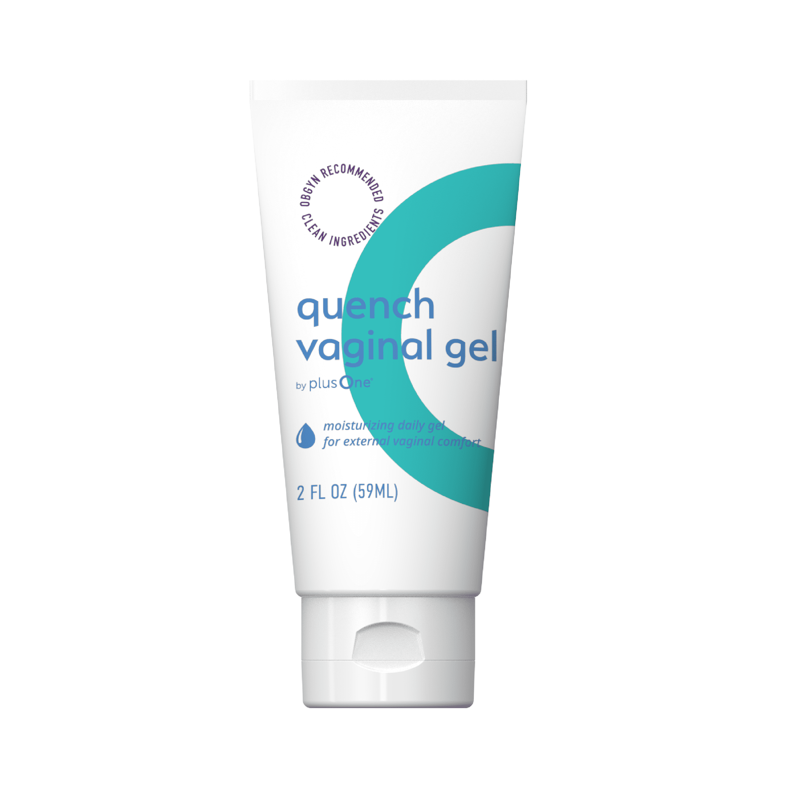 PlusOne Long Lasting Vaginal Moisturizer Gel – Hyaluronic Acid Vaginal Moisturizer for Vaginal Dryness – pH-Balanced Vaginal Care - Personal Lubricating Menopause Support for Wetness – 2 Fl oz