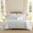 thumbnail image 1 of Set de edredón Laura Ashley Nora Queen con fundas y almohadas, 1 of 9