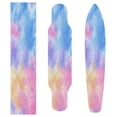 thumbnail image 4 of 33"x9" Skateboard Grip Tape Protector Sheets Nonslip Protection Griptape Sheet for Outdoor Sports Tie-dye Clouds Pattern, 4 of 7