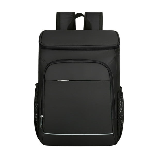 Greeniant Mochila de gran capacidad para picnic y aventuras de senderismo Mochila térmica Mochila más fresca Bolsa Kits de desorden para acampar Negro