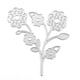 thumbnail image 1 of Cuadros Decorativos Plantillas de troqueles de corte de metal para tarjeta de foto de álbum de recortes de bricolaje (flores MS-829 Wdftyju  embutido en tela, 1 of 7