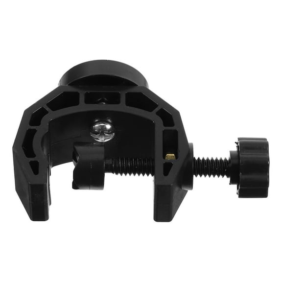 BEADCEST Adjustable Motorcycle Phone Mount Holder with Flexible Angles, Black Plastic Mobile Phone Stand for Navigation, 1 Piece