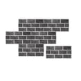 thumbnail image 1 of 6 Sheets Tile Stickers, 3D Adhesive Tile Stickers, 30 x 15 cm, 1 of 4