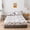 ZLJ01, variant on ChliEarime Heicatte Brown Marble Bed Sheet Set King Size 3 Piece Soft Deep Pocket Fitted Sheet with 2 Pillowcases