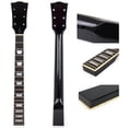 thumbnail image 4 of facefd Guitar Neck Widely Applicable Guitars Part Inlay Well-constructed Replacement Gear Beautiful Black Finish Musical Instrument, 4 of 6