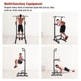 thumbnail image 6 of Relife Sports Black Red Power Tower Home Pull-Up Push-Ups Station, Multi-Function Pull Up Station Dip Bar Station Home Gym Strength Training 330LBS, 6 of 9