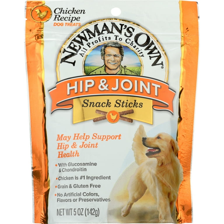 Newman s Own Hip Joint Snack Sticks Dog Treats Chicken Recipe 5 oz Walmart