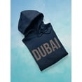 thumbnail image 3 of Dubai Bronze Banner Hoodie Women -Image by Shutterstock, Female Small, 3 of 4