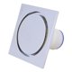thumbnail image 2 of Resumidero Cuadrado Rugo 4"X4" Plata Cromado, 2 of 3