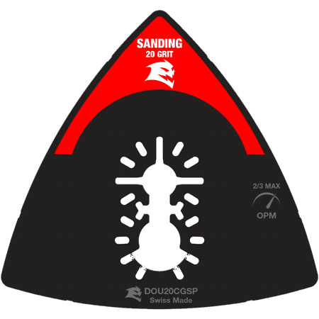 UPC: 0008925155577 | Diablo Genuine OEM Replacement Oscillating Blade # DOU20CGSP