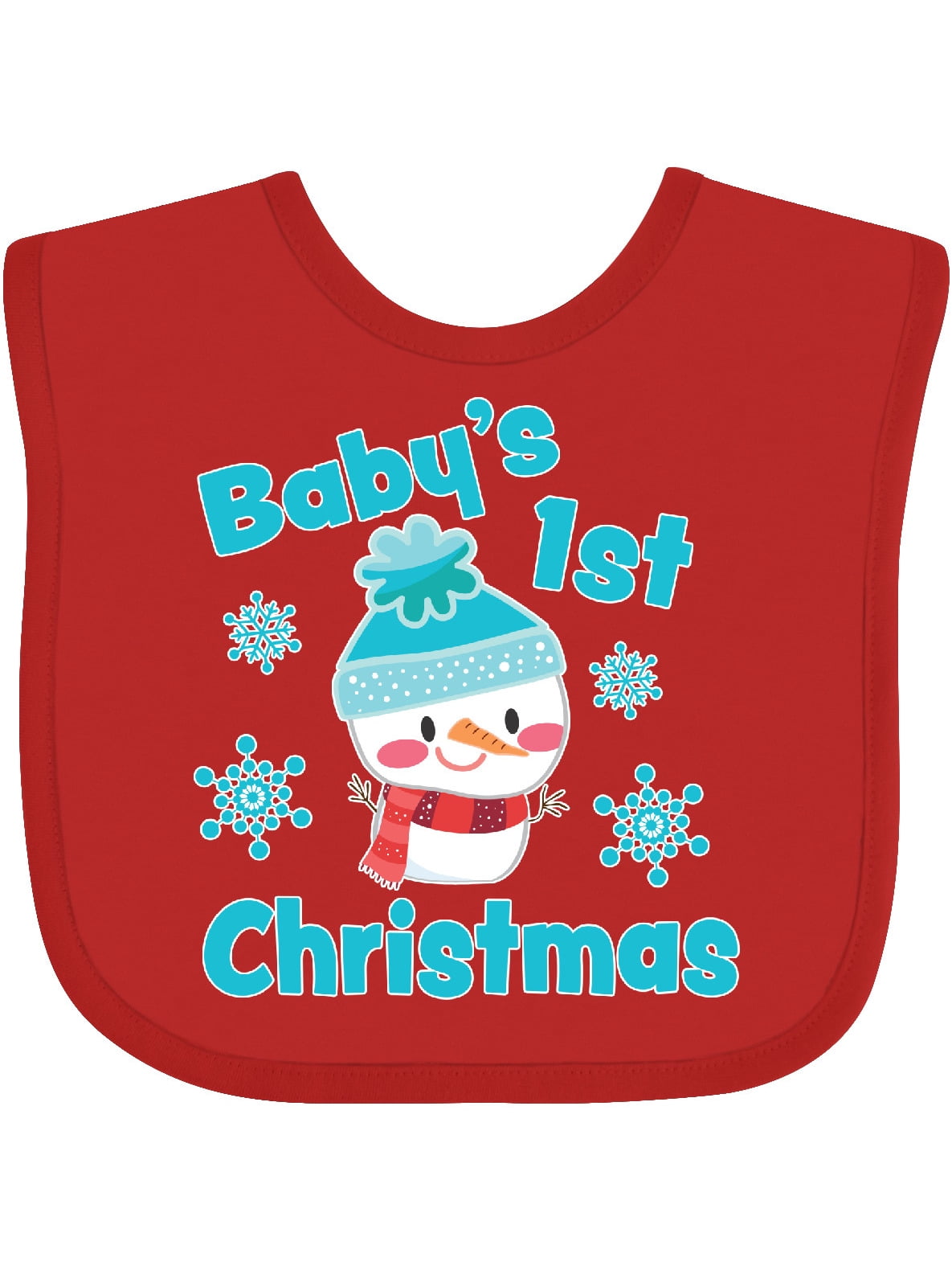 christmas bib with sleeves