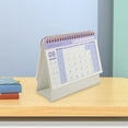 thumbnail image 3 of KEINXSSpiral Binding Calendar Year Calendar Desk Calendar Office Calendar Desk Calendar, 3 of 6