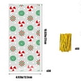 thumbnail image 3 of 100/50pcs Christmas CellophaneBags, Holiday Treater Cookie Bags with Ribbon Ties for Festivals Presents, Party Supplies, Christmas Party Clear Gift Bags, 3 of 4