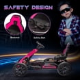 thumbnail image 6 of Aosom Electric Kids 12 V 3.1 mph Powered Ride-Ons, Pink, 6 of 10