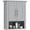 Grey, variant on kleankin Bathroom Wall Cabinet Medicine Cabinet with Shelf, Black