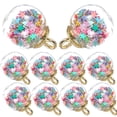 thumbnail image 6 of FRCOLOR 10 Pcs Trendy Charms Jewelry DIY Earring Earring Charms 2X1.5CM, 6 of 8