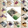 thumbnail image 1 of Cat Dog Glasses Pattern Non-slip Water Absorption Mat Carpet Bathroom Floor Pad, 1 of 1