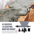 thumbnail image 6 of Electric Mortar Grout , Portable Cement Grouting Machine, Mortar Pointing for Brick, Grout Caulking Finishing Tool, 6 of 9