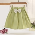 thumbnail image 6 of Liyamei Girls Wide Leg Skirt Shorts with Bow for Summer Casual Size 3-16,Green, 6 of 6