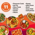 thumbnail image 3 of Instant Pot Pro Crisp 11-in-1 Air Fryer and Electric Pressure Cooker Combo with Multicooker Lids that Air Fries, Steams, Slow Cooks, Sautés, Dehydrates, & More, Free App With Over 800 Recipes, 8 Quart, 3 of 5