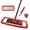 Red, variant on JEHONN Microfiber Dust Mop with 1 Pad for Wet Dry Floor Cleaning (Orange)