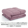thumbnail image 5 of Southshore Fine Living, Inc. Vilano Springs Down Alternative Comforter, Lavender, Twin/Twin XL, 5 of 9