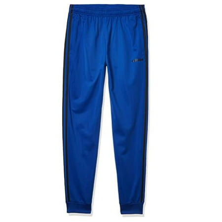 adidas Essentials Men's 3-Stripes Tapered Tricot Pants, Collegiate Royal, Medium
