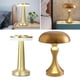 thumbnail image 1 of Lámpara de escritorio LED de 2 piezas, lámpara de mesa de centro decorativa, decoración de luz nocturna de 3 niveles Oro Salvador Lámpara de noche de cristal, 1 of 10