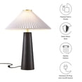 thumbnail image 3 of Nera Table Lamp in Black, 3 of 10