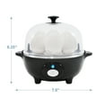 thumbnail image 4 of Elite Cuisine EGC-007B Maxi-Matic Egg Poacher and Cooker with 7 Eggs Capacity, Black, 4 of 6
