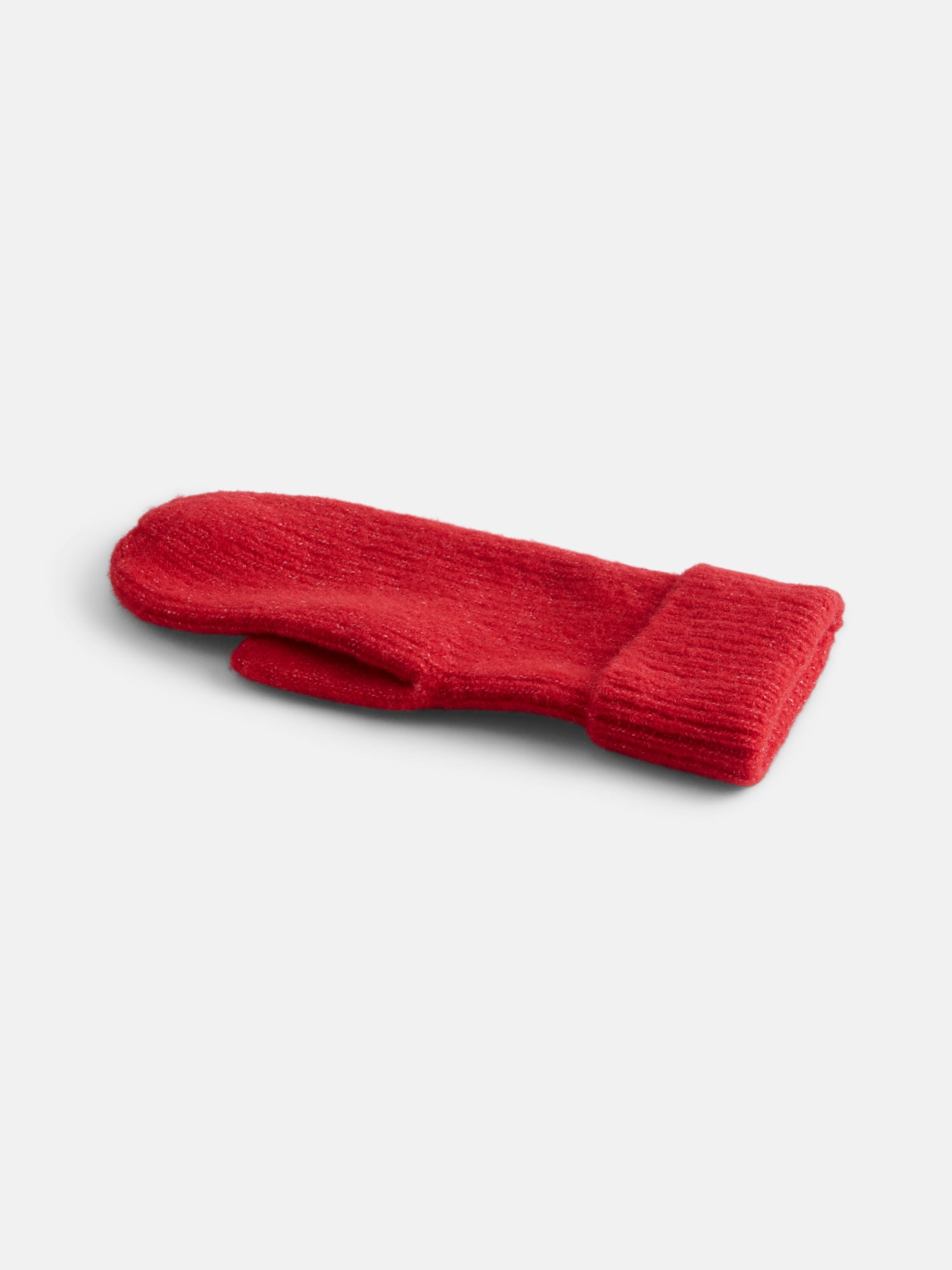 Scenario Women's Rib Mittens, Red Rooster