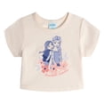 thumbnail image 2 of Disney Frozen Little Girls' 2-Piece T-Shirt and Skort Set Anna Elsa Ivory, 2 of 4