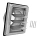 thumbnail image 2 of Cubierta de ventilación para secadora de 4 pulgadas con persianas exteriores de malla, cubierta de ventilación metálica para conductos de aire, ideal, 2 of 9