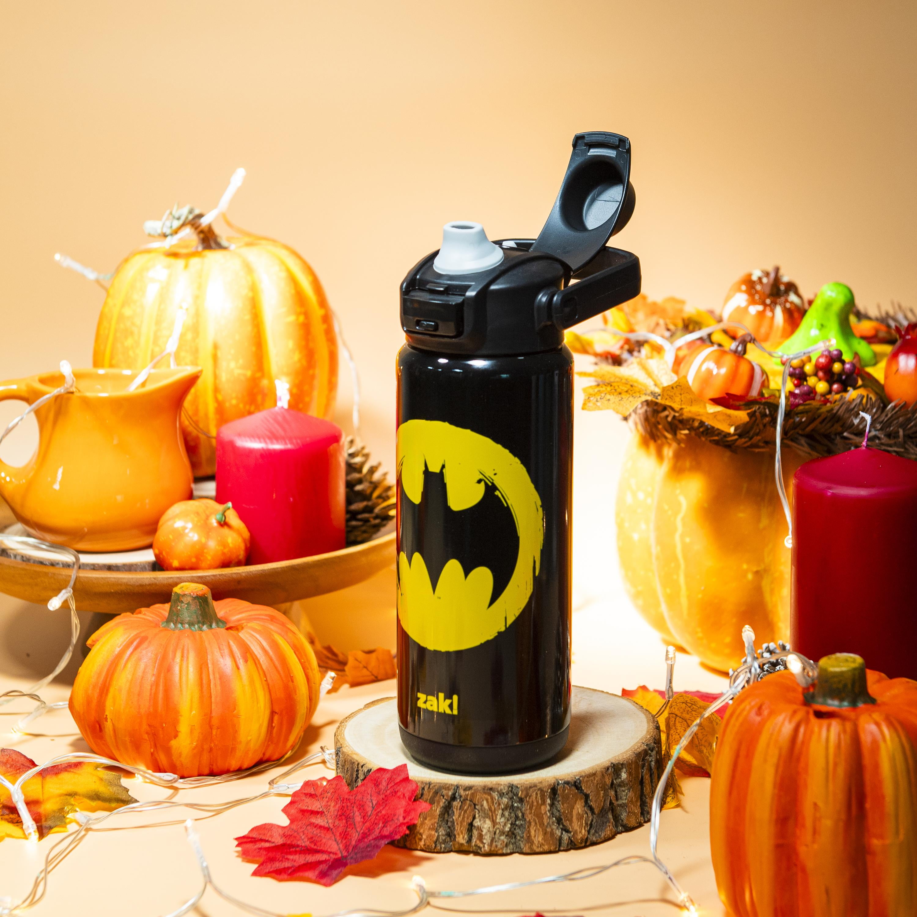 Batman Vacuum Stainless Steel Insulated Water Bottle (20 Oz). Double Walled Construction. Zero Condensation!