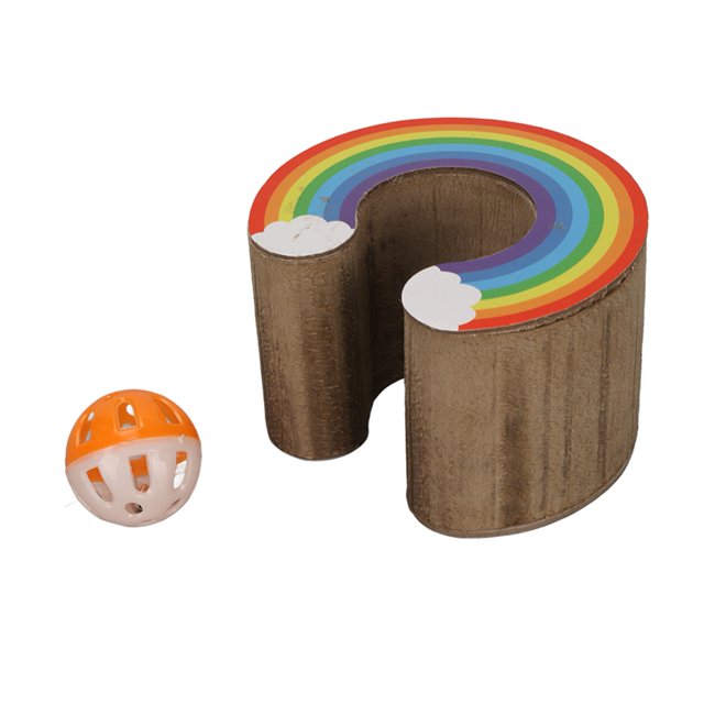 Interactive Cat Scratcher, Foldable Cat Scratching Board Claw Grinding Corrugated Paper Rounded Edge For Indoor For Kitten ANGGREK Otros