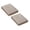 A889 C 13.8x9.4x1.2" 2Pack, variant on 2Pcs High Density Foam Seat Cushion With Silicone Base And Secure Straps For Comfortable Long Sitting Chair Support Cushion